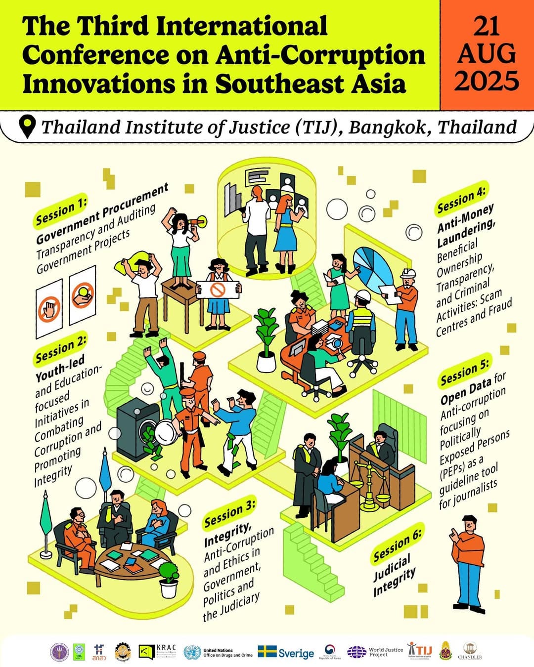 เชิญร่วมงาน The Third International Conference on Anti-Corruption Innovations in Southeast Asia