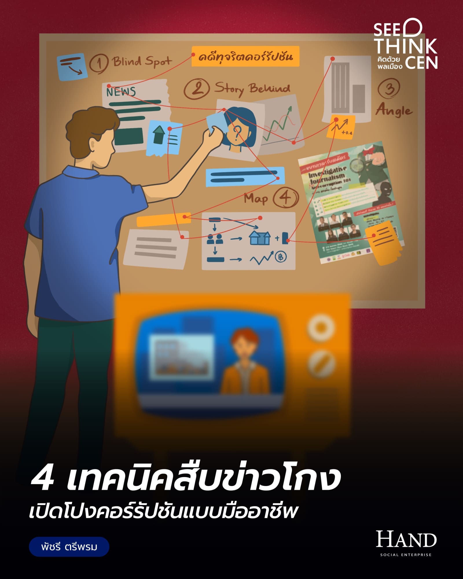 คิดด้วยพลเมือง(See-Think-Cen’) : สื่อสืบสวน เครื่องมือสร้างสังคมโปร่งใส
