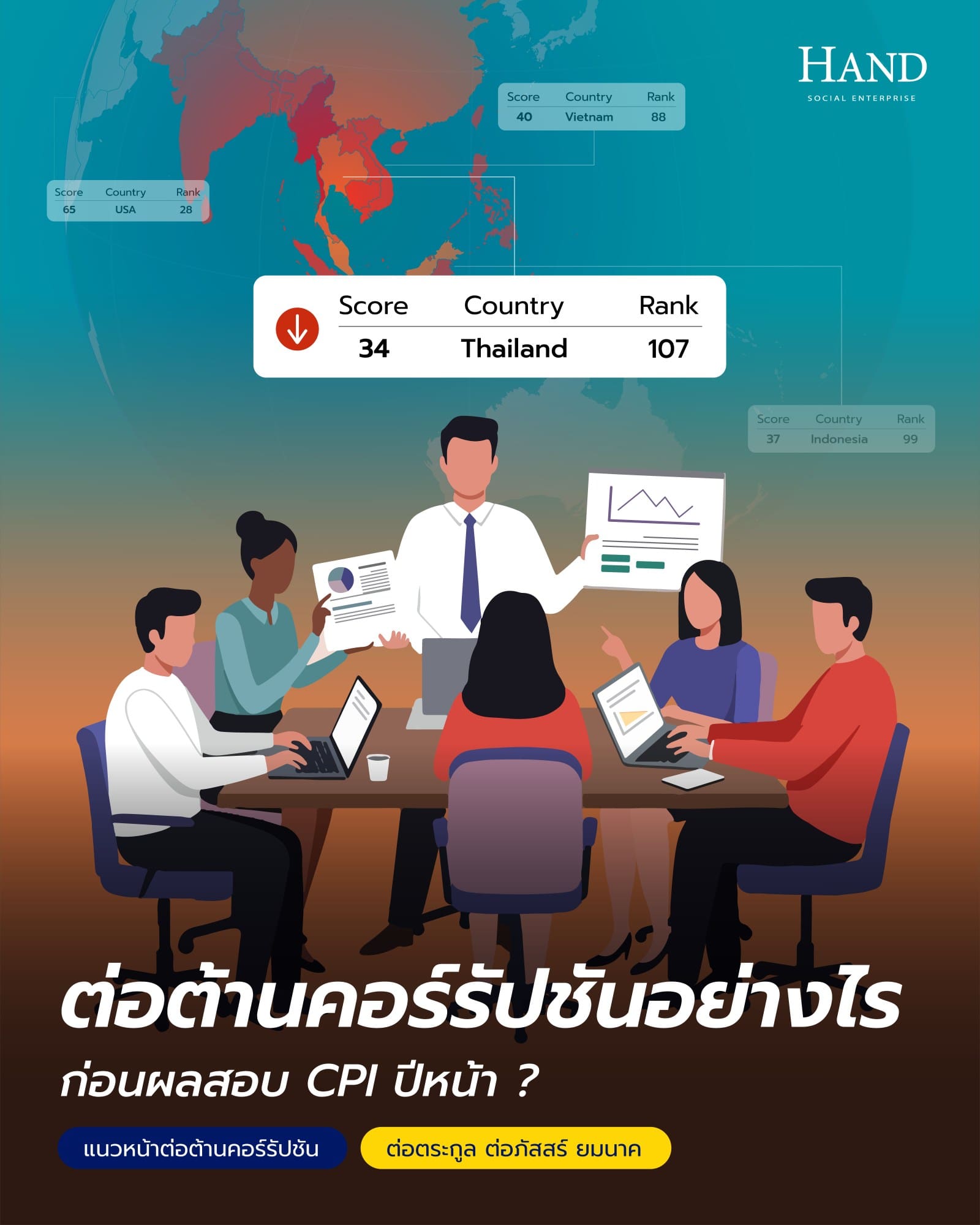 แนวหน้าต่อต้านคอร์รัปชัน : เมื่อองค์กรต่อต้านคอร์รัปชันทั้งภูมิภาคมาร่วมวงคุยกันจริงจัง